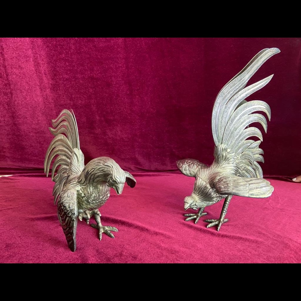 Two Beautiful Collectable Silver Rusters